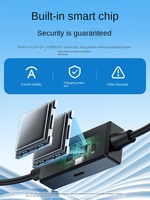 Câble de liaison VR CableCreation 15,4 pieds avec port de charge pour Meta Quest 3 3S Quest 2, cordon de liaison USB 3.2 5 Gbps pour SteamVR Pico 4