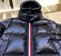Manteau d'hiver personnalisé de marque, vêtement chaud au design doux, style luxe léger, adapté aux femmes et aux hommes, doudoune