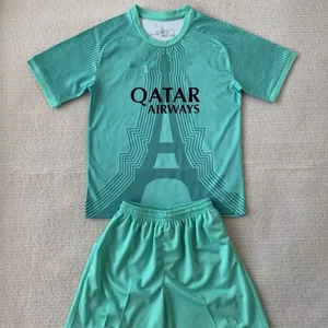 2324 Paris Football Team Wear Kids Soccer Shirt Children Training Clothing Jersey Soccer Jersey Concept Edition