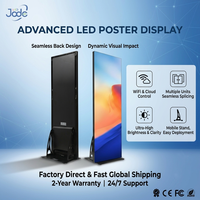 Pantalla LED Digital Interior Móvil Jode P2.5, Ultra Delgada, para Publicidad, con Frecuencia de Actualización de 3840Hz, para Centros Comerciales y Vestíbulos de Hoteles