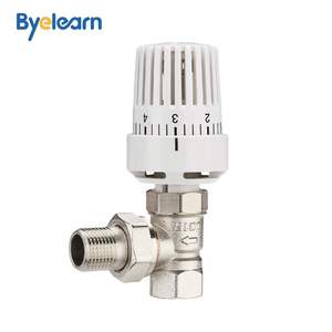 BAIYILUN HVAC Angle Trv Classic Comfort Radiator Valve Set <span class=keywords><strong>Uk</strong></span> - Product Image 1