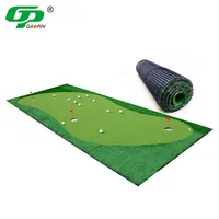 GP yüksek kaliteli Golf vuruş yeşil Mini Golf sahası profesyonel büyük gerçekçi koyarak eğitim Mat kapalı açık