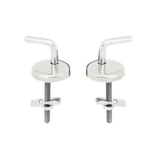 Kit de bisagras para asientos de inodoro 181 O900 y 182 O900, 18 cm de largo, 12 cm de ancho, 3 cm de altura - Product Image 1