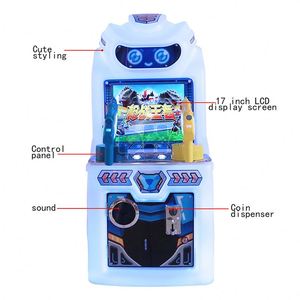 เครื่องเกมยิงปืนหยอดเหรียญ Baihui Animation Mini Kids สำหรับเด็กเล็ก เหมาะสำหรับสวนสนุก - Product Image 2