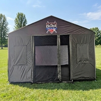 Location de tente gonflable en PVC pour simulateur de golf avec écran pour événements en plein air