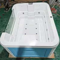 Portable Bathtub, Foldable Free Standing Soaking Bath Tub, Easy To Install,  Eco-Friendly Bathtub Bathroom Spa,Thickening With Thermal Foam To Keep Tem