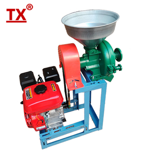 TX Nhà Cà Phê Đậu Nành Lúa Mì Ngô Ướt & Khô Mịn Bột Máy Xay Máy Phay Hạt Bột Mill Với Xăng - Product Image 3