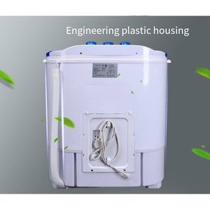 Lavadora Semiautomática de Doble Tina de 4 kg con Secadora, Lavadora de Ropa, Lavadora de Carga Superior - Product Image 4