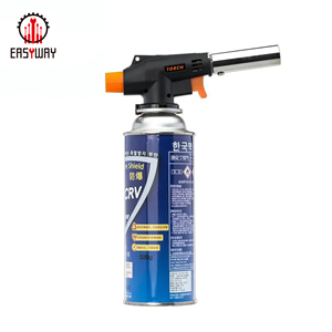 Mini soplete portátil <span class=keywords><strong>para</strong></span> cocinar, encendedor de llama, pistola de <span class=keywords><strong>gas</strong></span>, soplete - Product Image 5