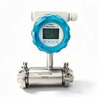 Medidor de Flujo de Turbina Líquida para Medición de Líquidos Químicos con Certificación CE