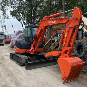 Excavadora Hidráulica Usada Hitachi ZX50U de 5 Toneladas, Miniexcavadora de Orugas con Tracción Estable y Fuerte Agarre, ZX17 ZX30U EX60 ZX55 ZX60 ZX70 ZX75UR - Product Image 3