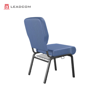 Sillas Apilables para <span class=keywords><strong>Iglesia</strong></span> Leadcom L-M04 con Acolchado <span class=keywords><strong>de</strong></span> Espuma, Sillas Metálicas Enlazables para Escuela, Sinagoga, <span class=keywords><strong>Oración</strong></span> y Culto - Product Image 5