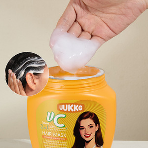 Masque capillaire UUKKG 1000g nourrissant pour la réparation et le renforcement des cheveux abîmés - Product Image 4