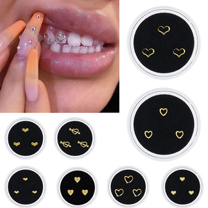 3 piezas/caja de gemas dentales de diamante para belleza dental, adornos de cristal para dientes, joyería dental, gemas decorativas para dientes - Product Image 2