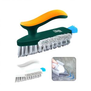 Custom Logo 4 in 1 Large Cleaning <b>Brushes</b> With Ergonomic Handle and Durable Squeegee <b>Scrub</b> <b>Brush</b> for Carpet Bathroom - Product Image 1