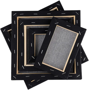 Bview Art Hot Selling <strong>Canvas</strong> Blank <strong>Black</strong> Stretch <strong>Canvas</strong> for Painting - Product Image 6