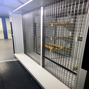 Hiện đại thông minh kim loại lưu trữ di động giá cho các trường học thư viện bảo tàng ngân hàng bức tranh sơn dầu hiển thị - Product Image 2