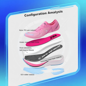 IRUNSVAN été Marathon course <span class=keywords><strong>Sprint</strong></span> chaussures de course pleine paume Nylon carbone plaque hiver coton doublure caoutchouc baskets pour boîte - Product Image 4