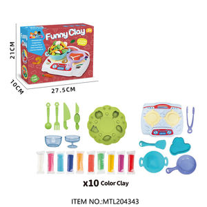 Vente en gros de pâte à <span class=keywords><strong>modeler</strong></span> pour enfants chariot de sorbetière en argile 10 couleurs jouets en pâte à <span class=keywords><strong>modeler</strong></span> - Product Image 2