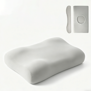 YUE RISE Oreiller Ergonomique en Mousse à Mémoire de Forme à Rebond Lent, Rafraîchissant, avec Housse Amovible, pour Soulagement Doux des Douleurs Cervicales, Vente en Gros - Product Image 1