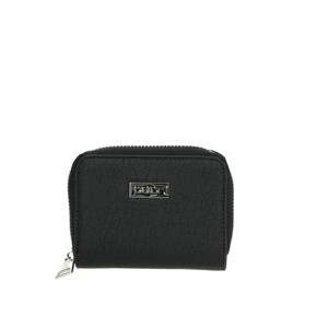 Portafoglio nero portacarte in vera pelle X11.780 sottile lunga chiusura a pieghe aperta stile Casual antifurto in pelle bovina per contanti - Product Image 1