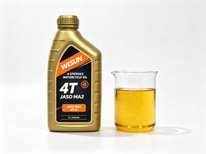WISUN 4T 摩托车机油 SAE 10W-40 全合成 JASO MA2 API SN 防滑离合器润滑油 街头运动摩托车 OEM 散装 - Product Image 1