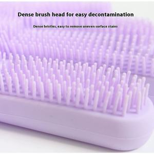 Gants de bain en silicone écologiques pour chiens et chats Gants de protection en caoutchouc antidérapants pour le lavage des animaux de compagnie - Product Image 5