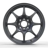 Jantes en alliage japonaises 8x100/114.3 de couleur blanche de 15 et 16 pouces pour voiture