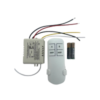 Interrupteur de télécommande RF sans fil intelligent KaiYi KY-001 220V, portée 30-100m, alimenté par batterie, 10A, système de maison intelligente, ABS