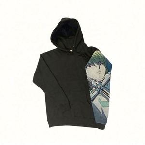 Sudadera con Capucha Personalizada para Hombre, Estilo Urbano, Tejido Grueso, Estampado de Anime, Talla Grande, para Primavera - Product Image 2