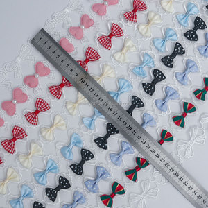 Ren trong suốt cung phụ kiện ren tay trang trí lưới tự làm, Phụ Kiện Nơ, ren thêu nhiều màu - Product Image 3