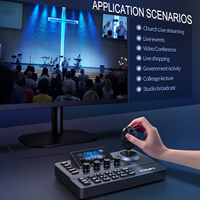 Controlador de Cámara PTZ FoMaKo PoE con Pantalla LCD de 3 Pulgadas, Joystick 4D para Iglesia, PELCO D/P RS232 RS485 (Sin Licencia NDI) KC606
