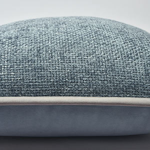 Aibuzhijia Màu Xanh Đơn Giản Phong Cách Đệm Bìa Trang Trí Nhà Ném Gối Bìa Ném Gối Cho Phòng Khách <span class=keywords><strong>Sofa</strong></span> - Product Image 4