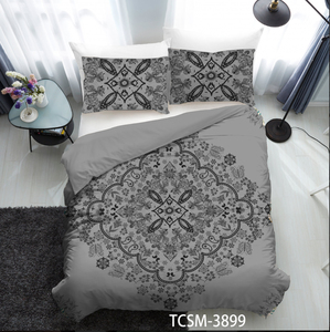 Gran oferta, tapiz de <span class=keywords><strong>Mandala</strong></span>, juego de cama de tela de algodón, juego de sábanas con dos fundas de almohada, colcha Bohemia Dabu, funda de cama - Product Image 4