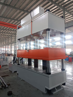 Prensa Hidráulica Boreino de Quatro Colunas e Três Vigas 100-500 Toneladas, Economia de Energia, Multicilindro, Mesa de Trabalho Grande, para Estampagem Profunda de Aço