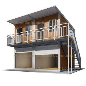 Design moderne personnalisé facile à installer 2 <span class=keywords><strong>3</strong></span> 5 chambres maisons en verre modulaires préfabriquées maisons préfabriquées - Product Image 6