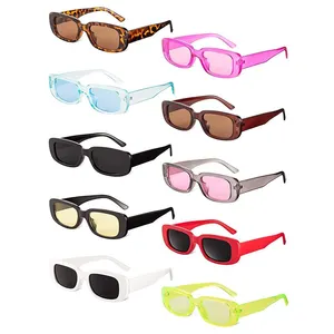 2043 promozionale quadrato retrò moda occhiali da sole di lusso da uomo Designer uv400 occhiali da sole nuovo colore gelatina occhiali da sole tonalità per le donne