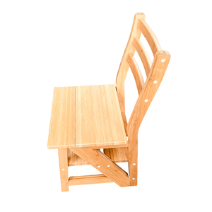 <span class=keywords><strong>Escalera</strong></span> <span class=keywords><strong>de</strong></span> elevación multifuncional para silla, asiento <span class=keywords><strong>de</strong></span> bambú, biblioteca, precio - Product Image 4