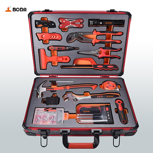 Ensemble d'outils à main BODA 77 pièces, boîte à outils en acier au carbone, support OEM OBM pour la réparation de pièces automobiles, usage domestique - Product Image 1
