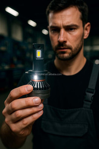 Bombilla LED para faros delanteros de coche de 24V Canbus sin errores H4 H7 H11 H1 9005 9006 9007 9004 880 881 6500K 18000LM Plug Play camión de fácil instalación - Product Image 3