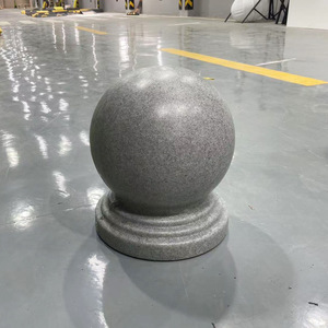 Bolardo Esférico de Plástico de 60cm, Barrera de Estacionamiento para Bloqueo de Vehículos en Plazas - Product Image 2