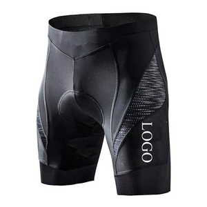 Demi-pantalon de cyclisme en plein air d'été personnalisé pour hommes, collant à bavette respirant en gel, short de cyclisme en gel rempli de gel pour vélo - Product Image 1