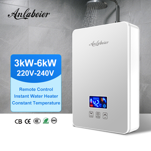 Calentador de agua instantáneo para baño, 220V 3000W-6000W, sin tanque, para ducha, agua caliente sin fin, venta directa de fabricante - Product Image 1