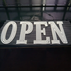 New tiêm sản phẩm Màn hình hiển thị tươi sáng cửa hàng dấu hiệu LED mở bảng hiệu cho cửa sổ kinh doanh dấu hiệu điện tử - Product Image 1