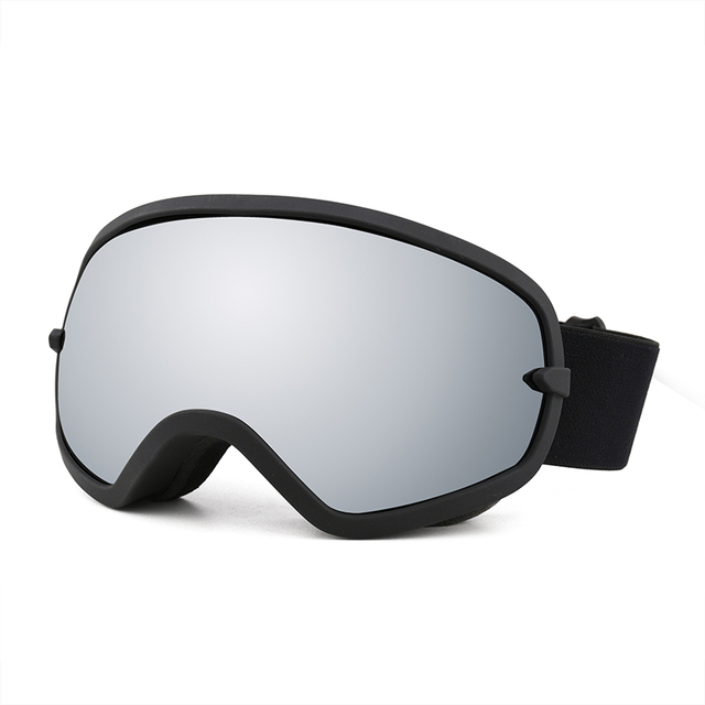 Ski Goggles Manufacture Spherical Lens with Anti Fog 100% UV Protection OTG Over Glasses OEM Custom Snow Snowboard Goggles