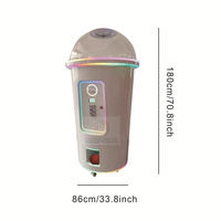 Distributeur automatique de jeux à monnayeur, pour jouets de 75/100 mm, balles rebondissantes, bonbons à mâcher, capsules et Gacha Gacha