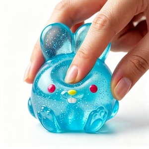 Hot Sale Rabbit TPR Squeeze Toy Slow Rebound Decompression Squishy Sensory Fidget Toy - Product Image 4