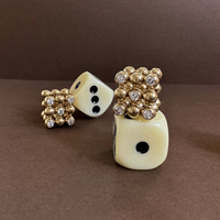 Collar con Colgante de Diamante Cultivado en Laboratorio de Oro de 18K, Certificado IGI, Estilo Minimalista, Joyería Fina para Hombres y Mujeres, Uso Diario y para Fiestas, 10x10x10mm