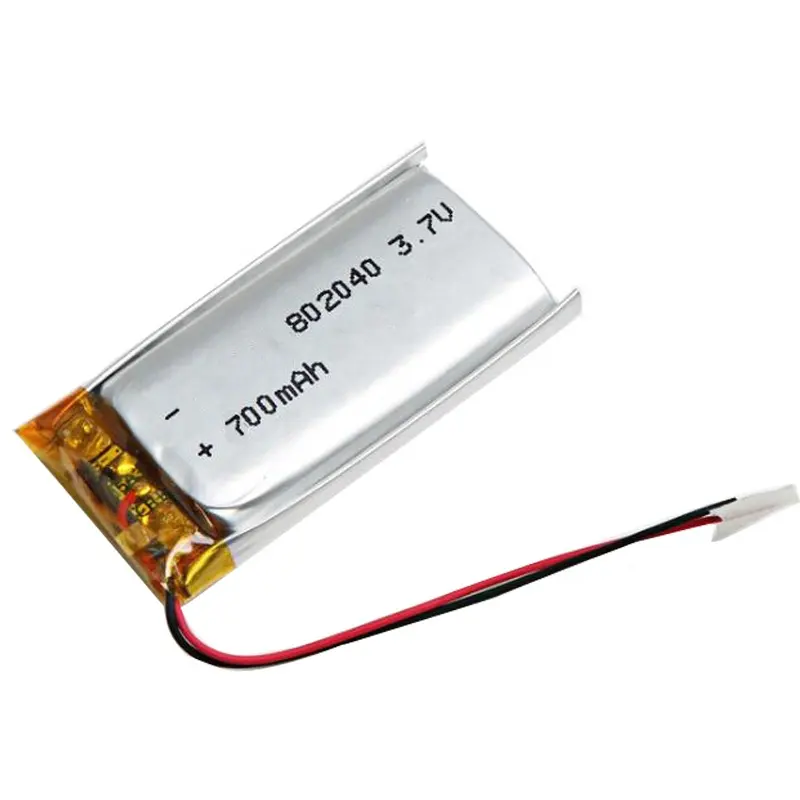 SUN EASE Consumer Electronics small akku 802040 lithium polymer battery with 3.7v & 700mah battery 3.7v