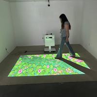 Système de projection interactive 3D tout-en-un pour sols numériques intérieurs, projecteur de cartographie de sol pour stade